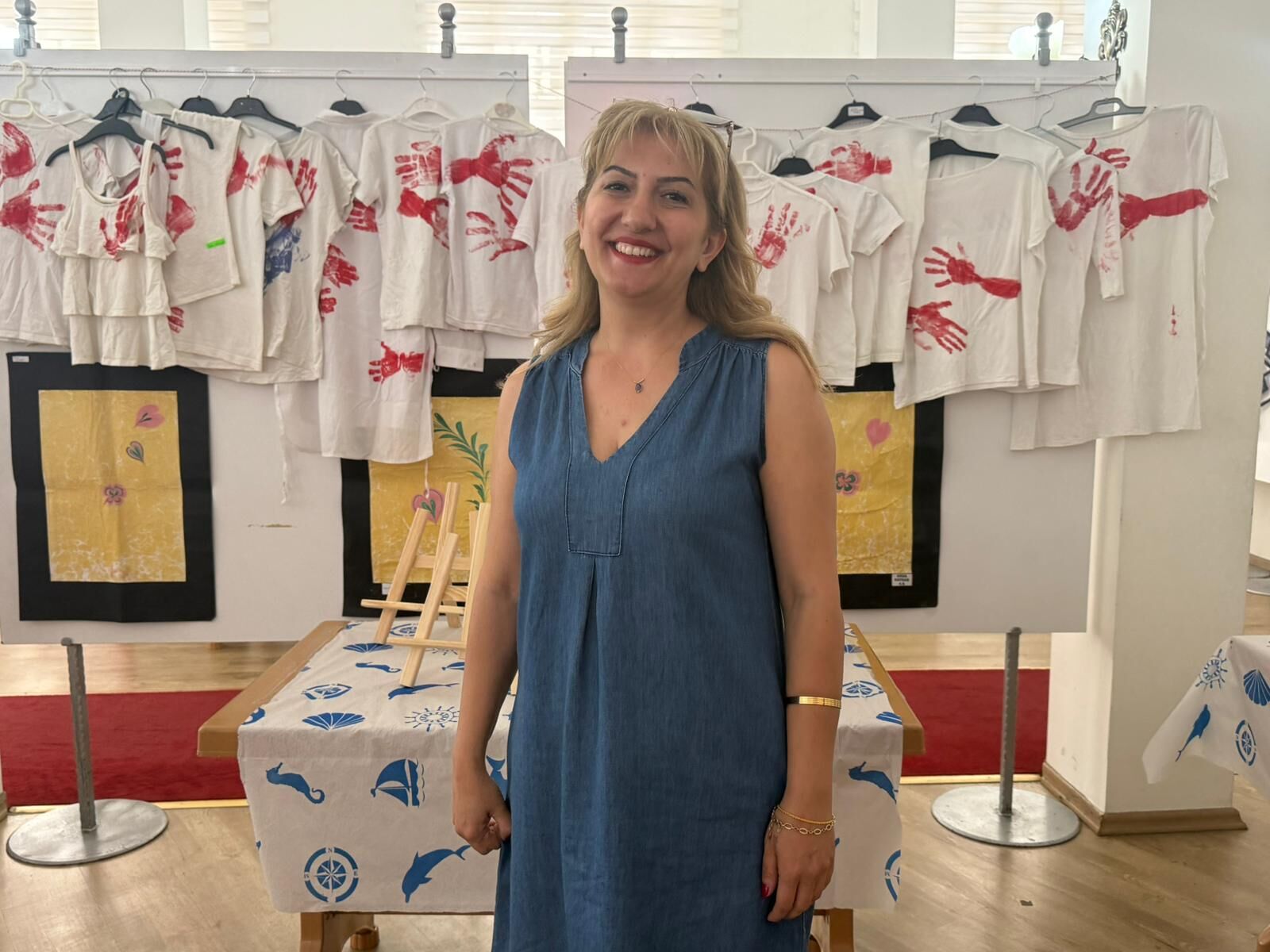 Aydın’da mezuniyet öncesi duygu dolu sergi