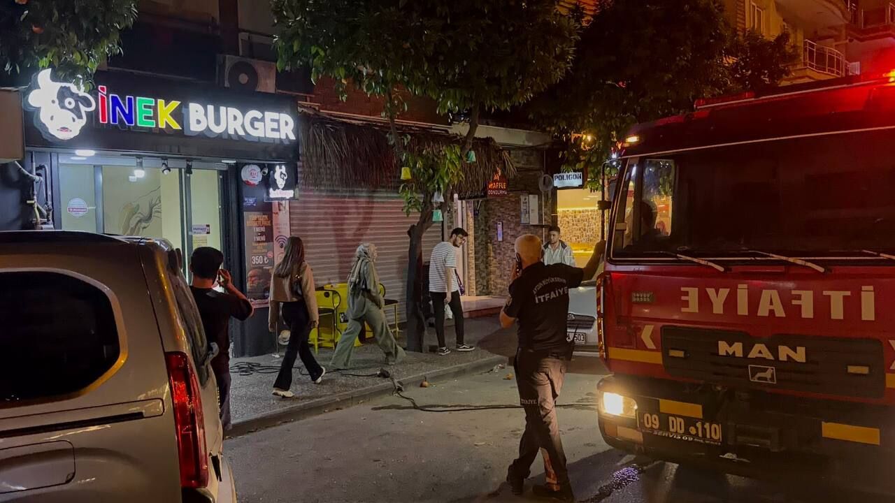 Aydın’da Yangın Paniği Bölgeye Ekipler Sevk Edildi (4)