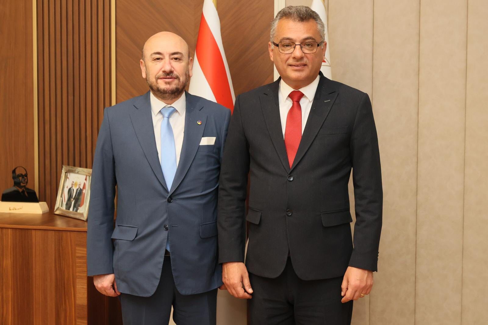 Aydın’dan KKTC’ye ziyaret: Başkan Ülken, Erhürman ile bir araya geldi