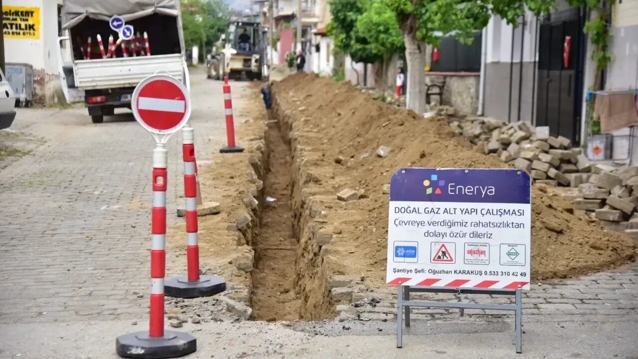 Aydın’ın bir ilçesi daha doğalgaza kavuşuyor