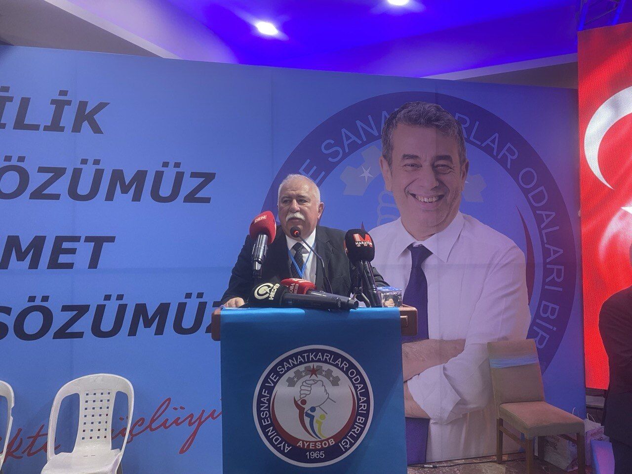 AYESOB’ta seçim heyecanı sürüyor: Künkcü ve Özmeriç destek istedi