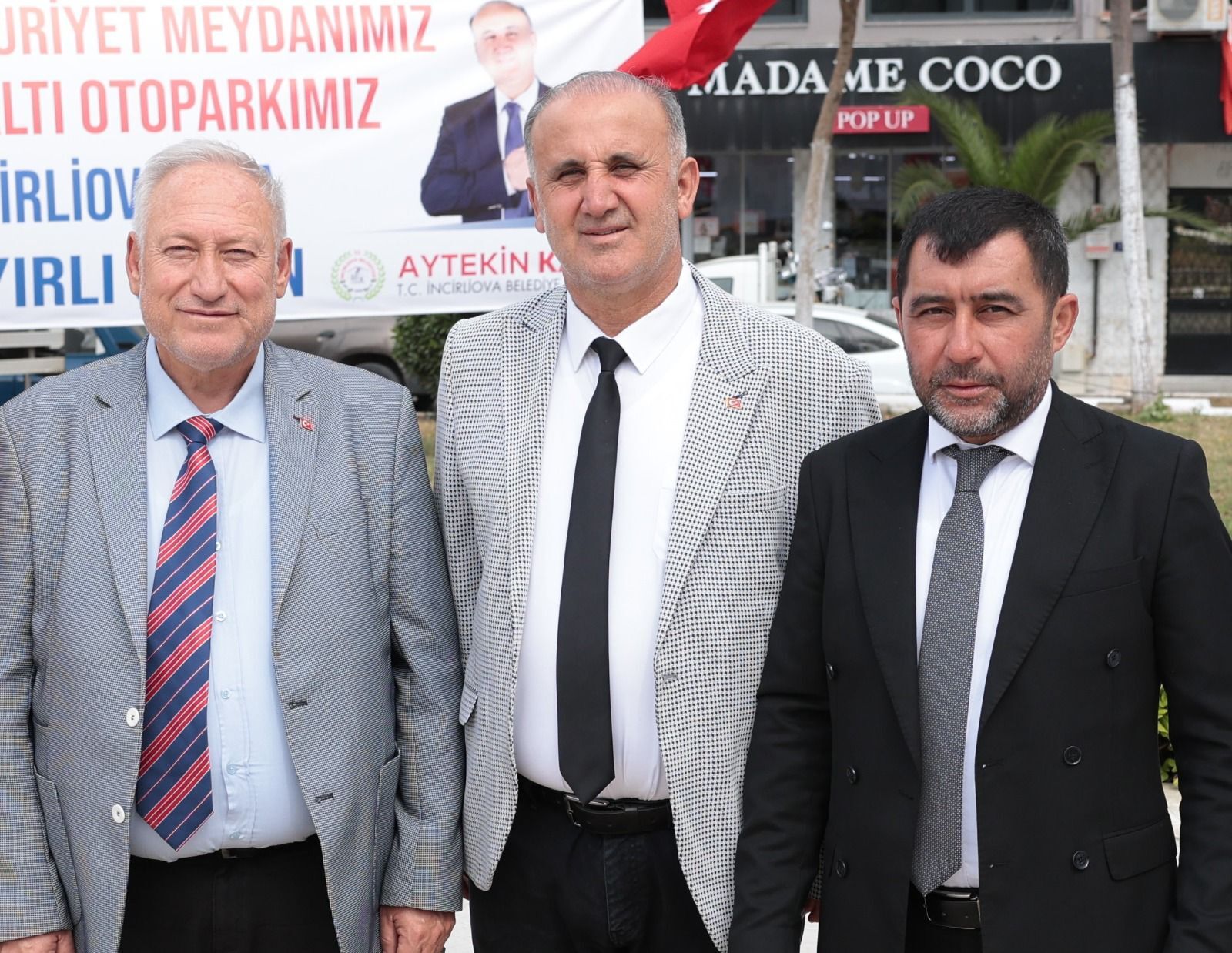 Başkan Kaya “Cumhuriyet Meydanı’mız Ve Yeraltı Otoparkımız İncirliova’mıza Hayırlı Olsun” (4)