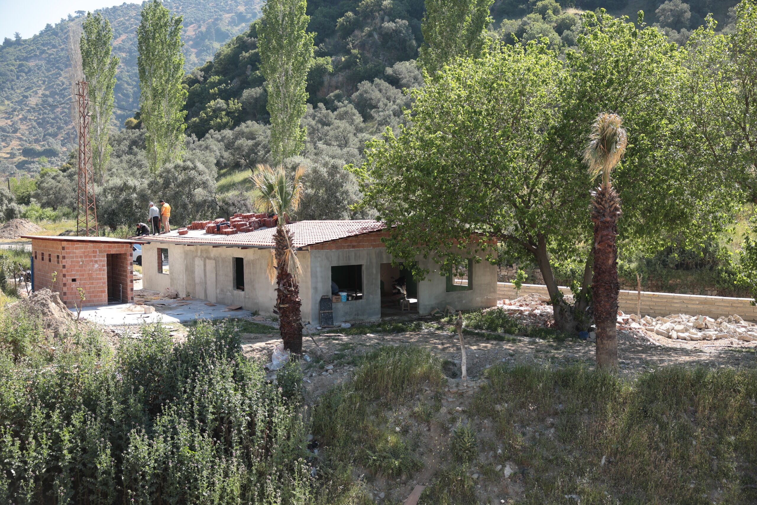 Baskan Kayadan Yeni Tesis Tandir Restoran Insaati Basladi 659783 998107