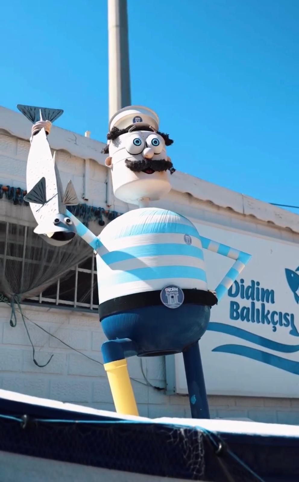 Didim Balıkçısı halktan yoğun ilgi görüyor