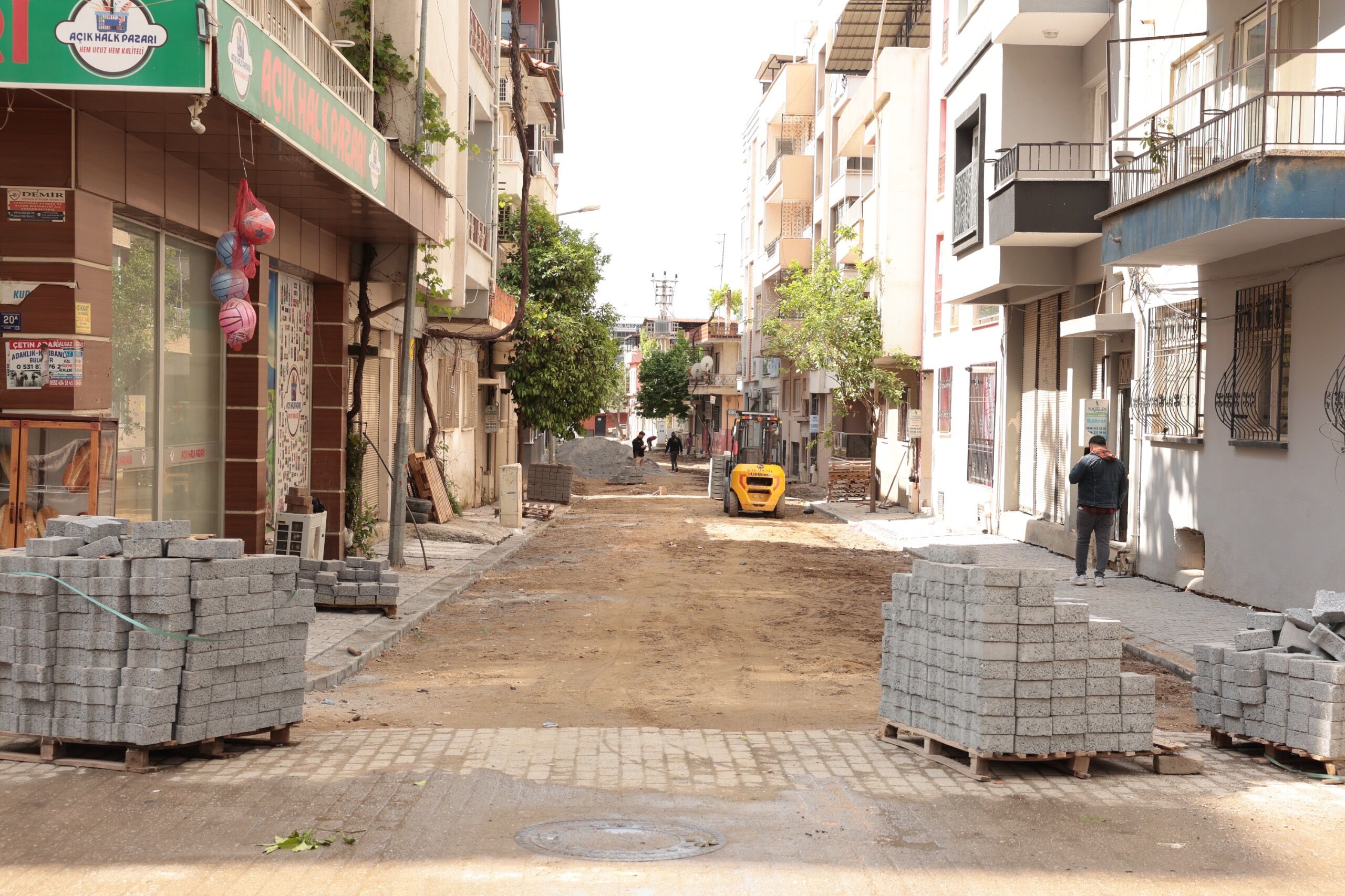 Incirliovada Dev Yol Hamlesi Zafer Mahallesinde Suruyor 659101 655E79