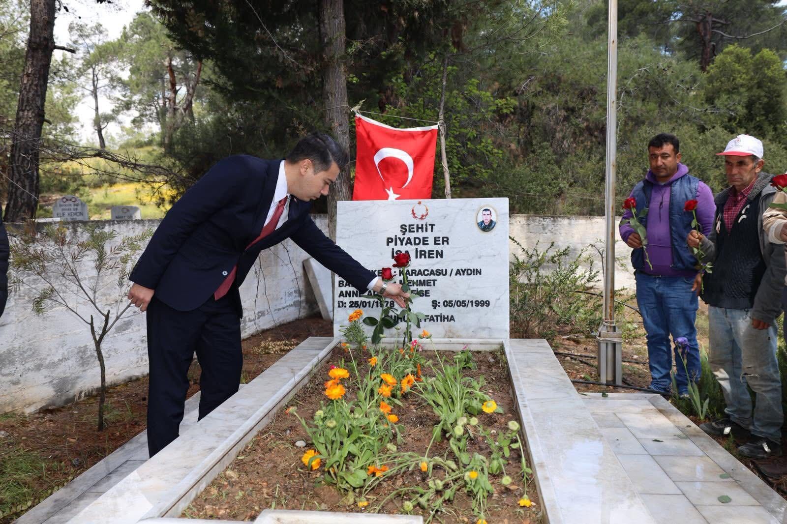 Karacasulu şehit İsa İren anıldı: Şehadet yıldönümü unutulmadı