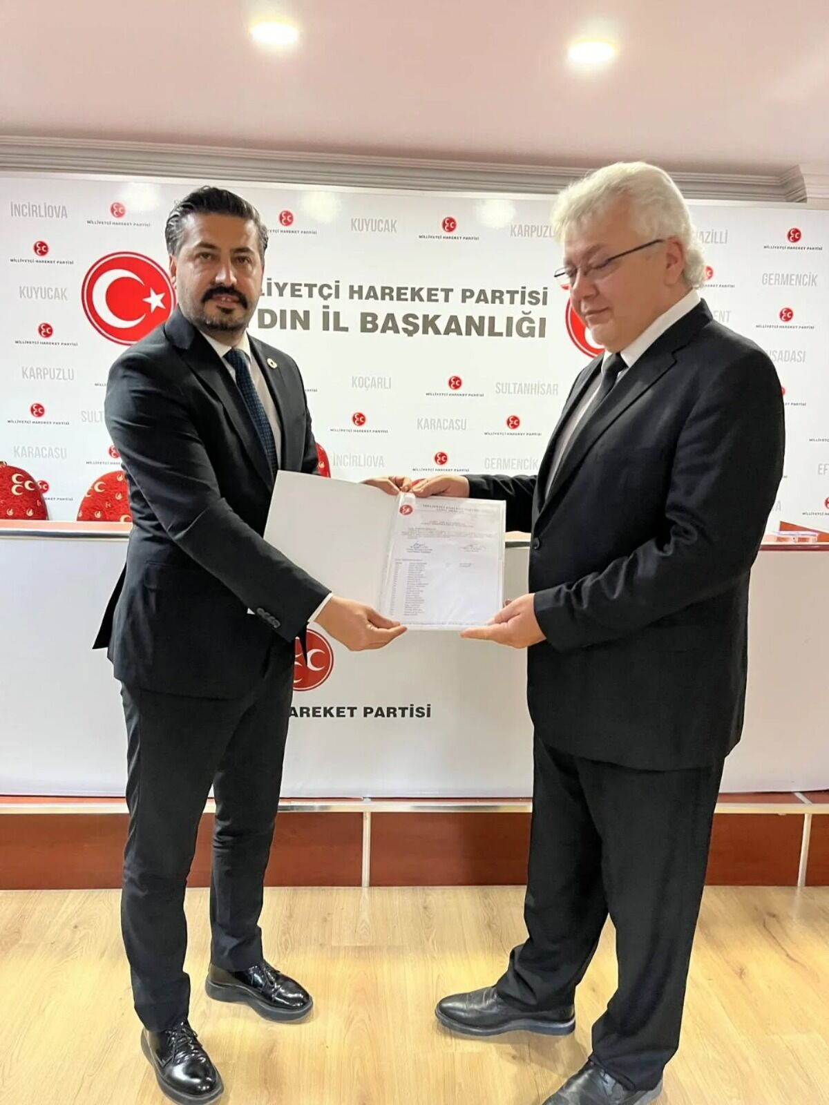 Mhp Çine’nin Yeni Yönetiminden Cihangiroğlu’na Ziyaret (2)