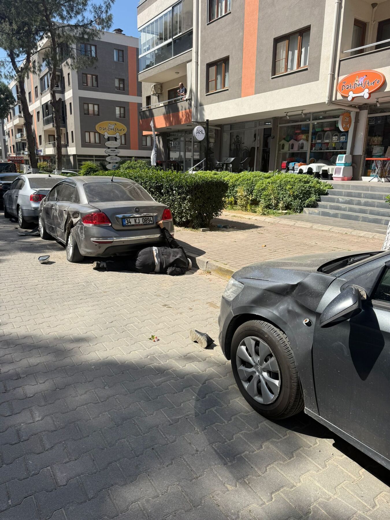Nazilli’de 1 Kişi Ağır Yaralandı Saniye Saniye Kaydedildi (1)