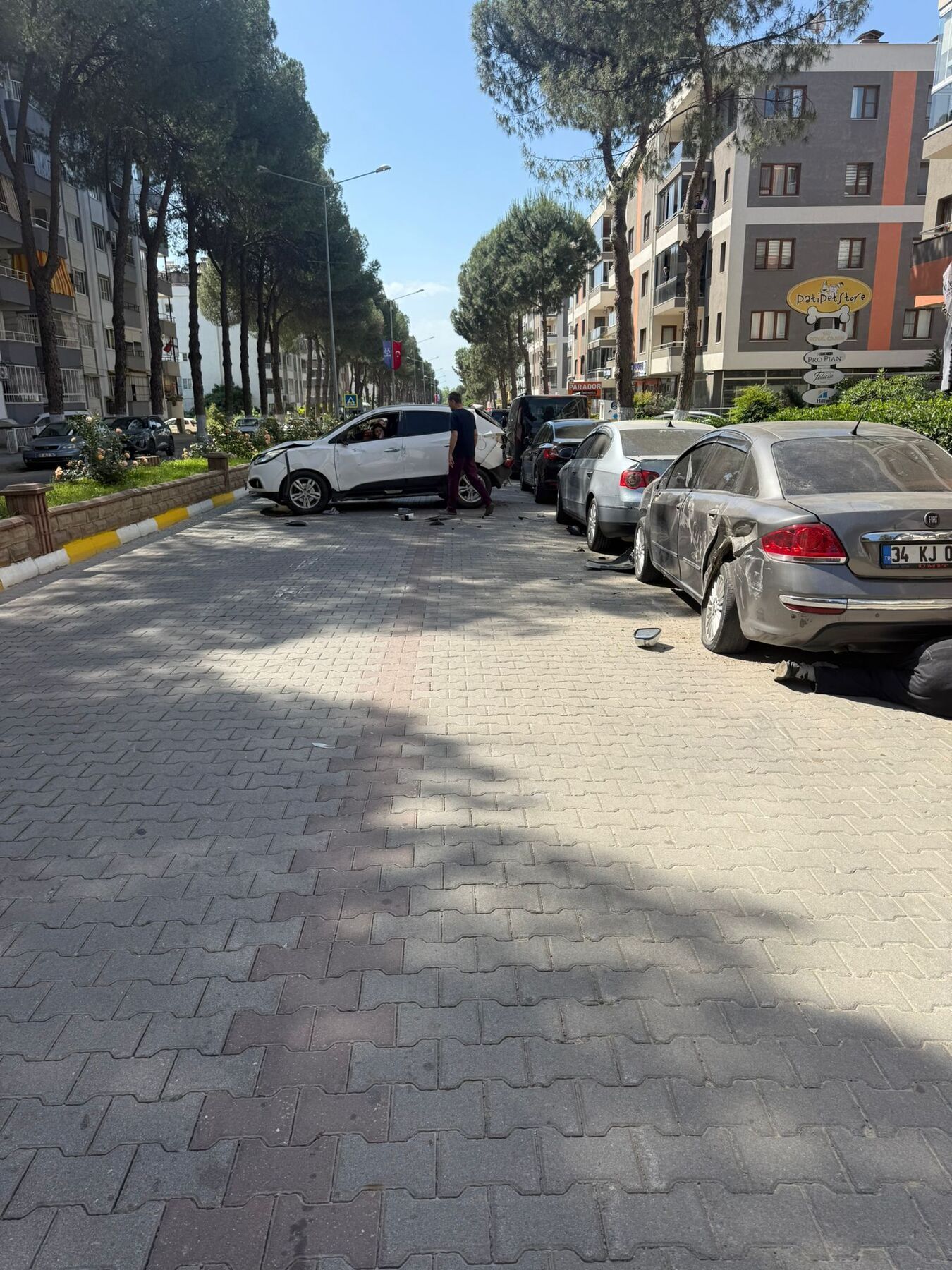Nazilli’de 1 Kişi Ağır Yaralandı Saniye Saniye Kaydedildi (3)