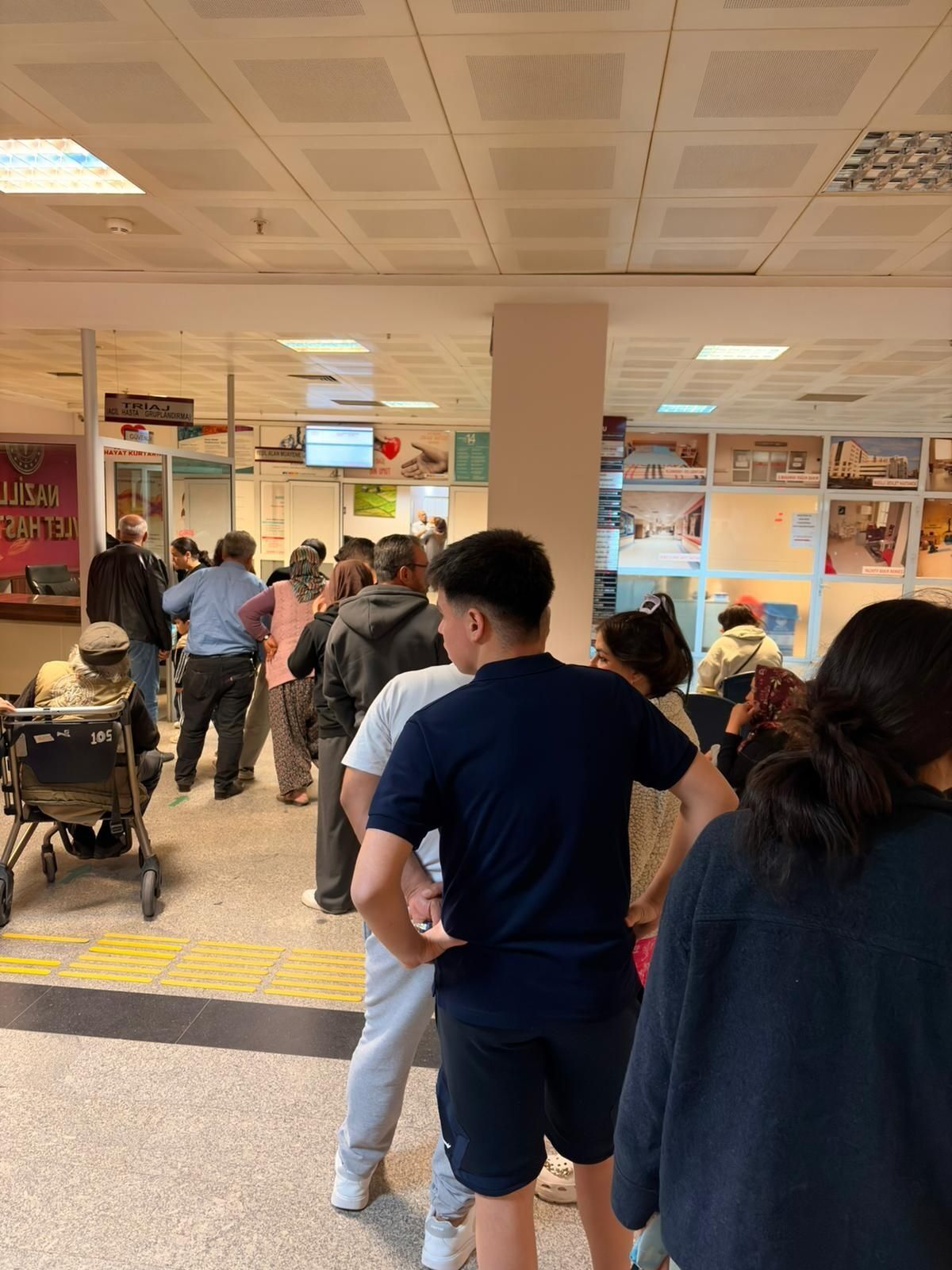 Nazilli’de Acil Servis Doldu Taştı Artan Vaka Sayısı Hastaneye Yansıdı (1)