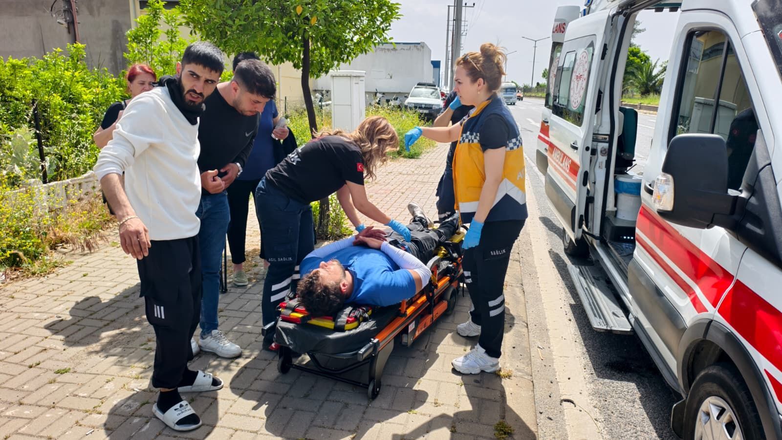 Nazilli’de Feci Çarpışma! Kavşak Yakınında Korku Dolu Anlar1