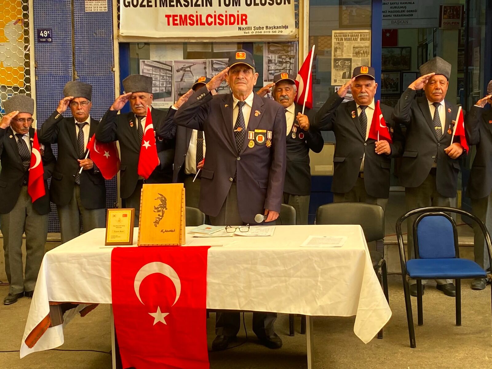 Nazilli’de Gazilerden vatan bütünlüğü vurgusu