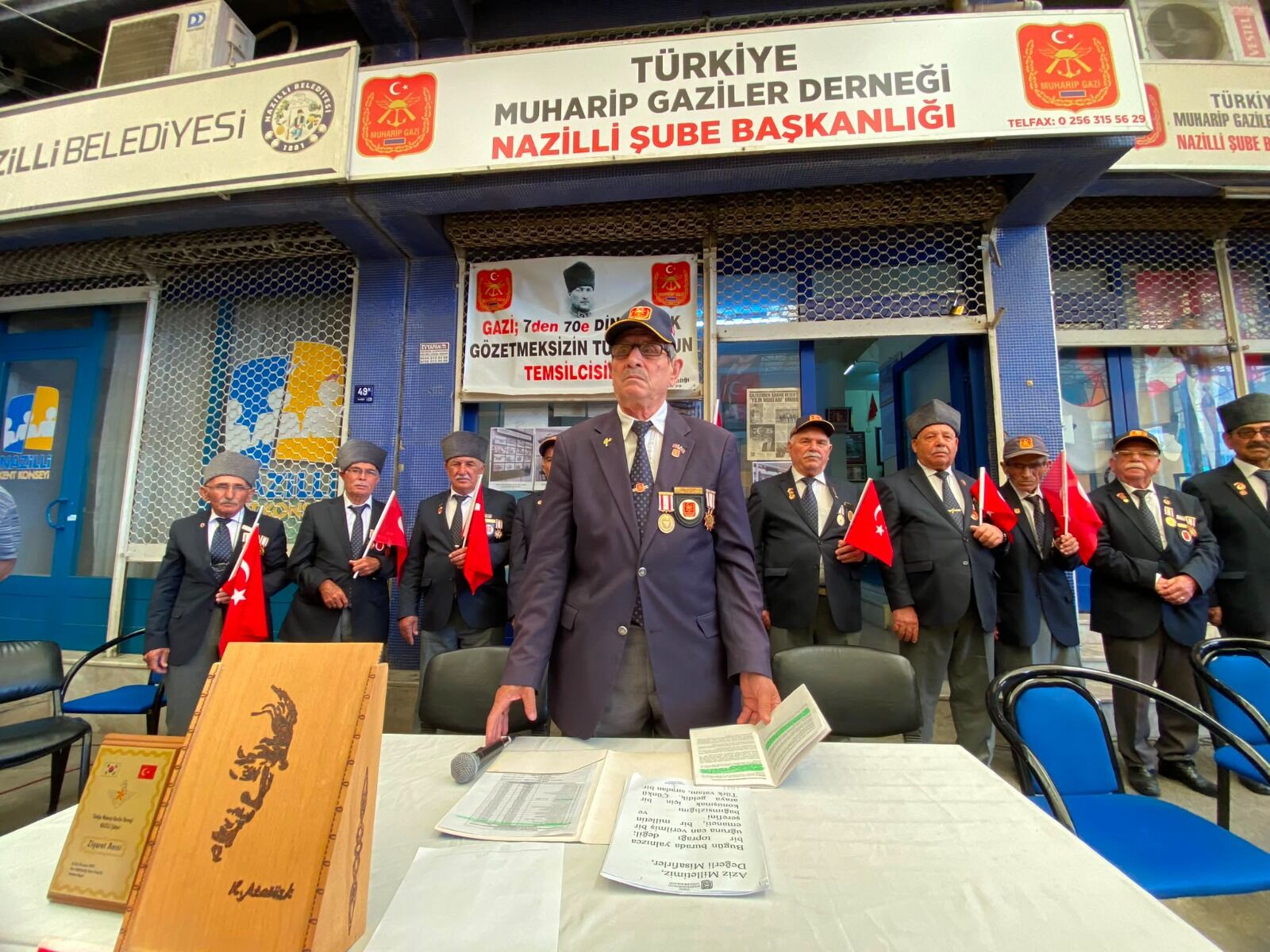 Nazilli’de Gazilerden vatan bütünlüğü vurgusu