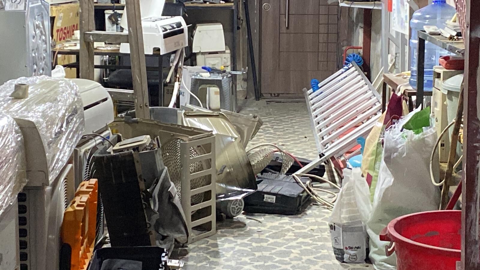 Nazilli’de Klima Servisinde Patlama! 3 Yaralı (2)