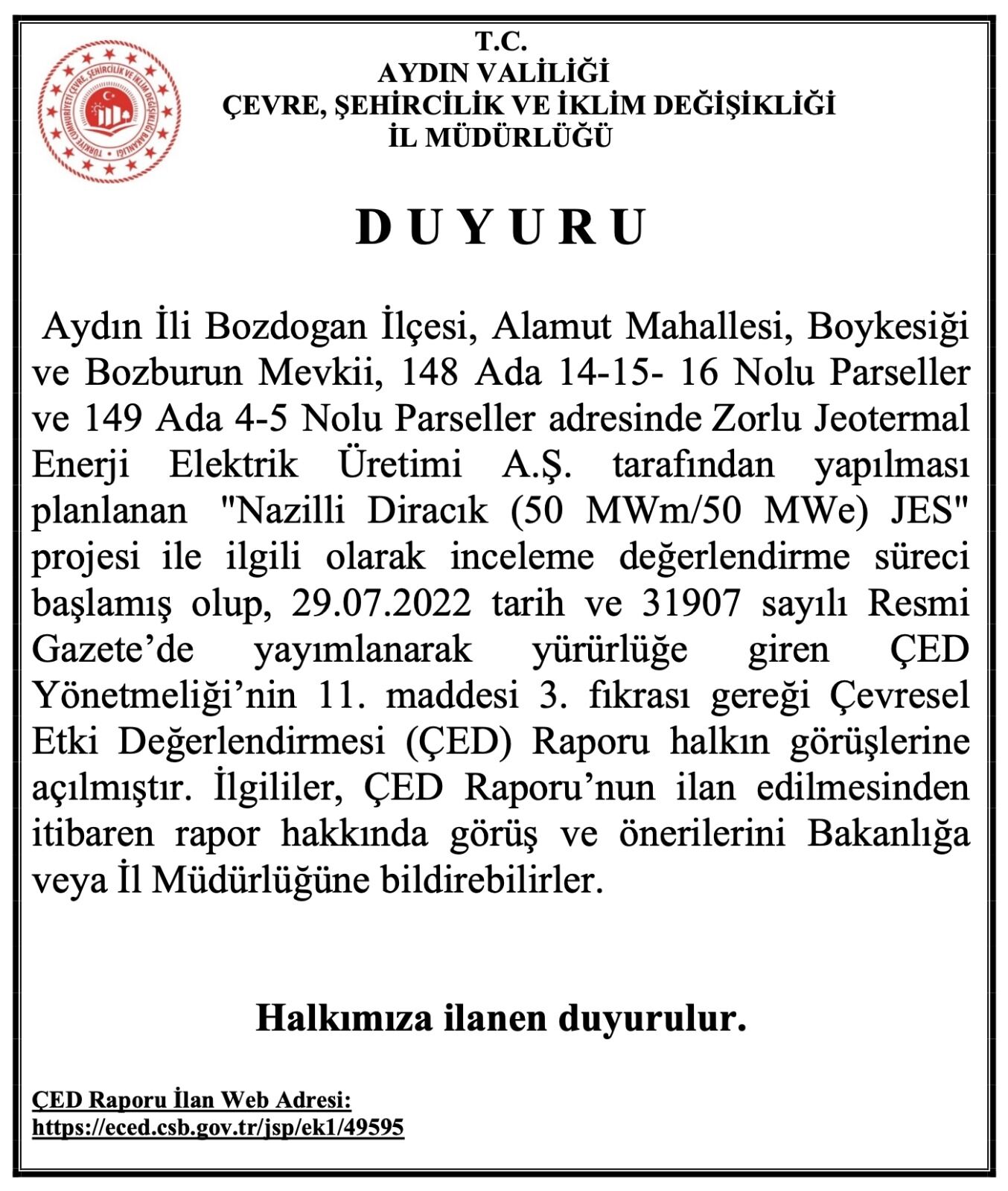 Tartışmalı Jes’in Raporu Halkın Görüşüne Açıldı Köylülerin Sabrını Zorlu’yacaklar! (2)