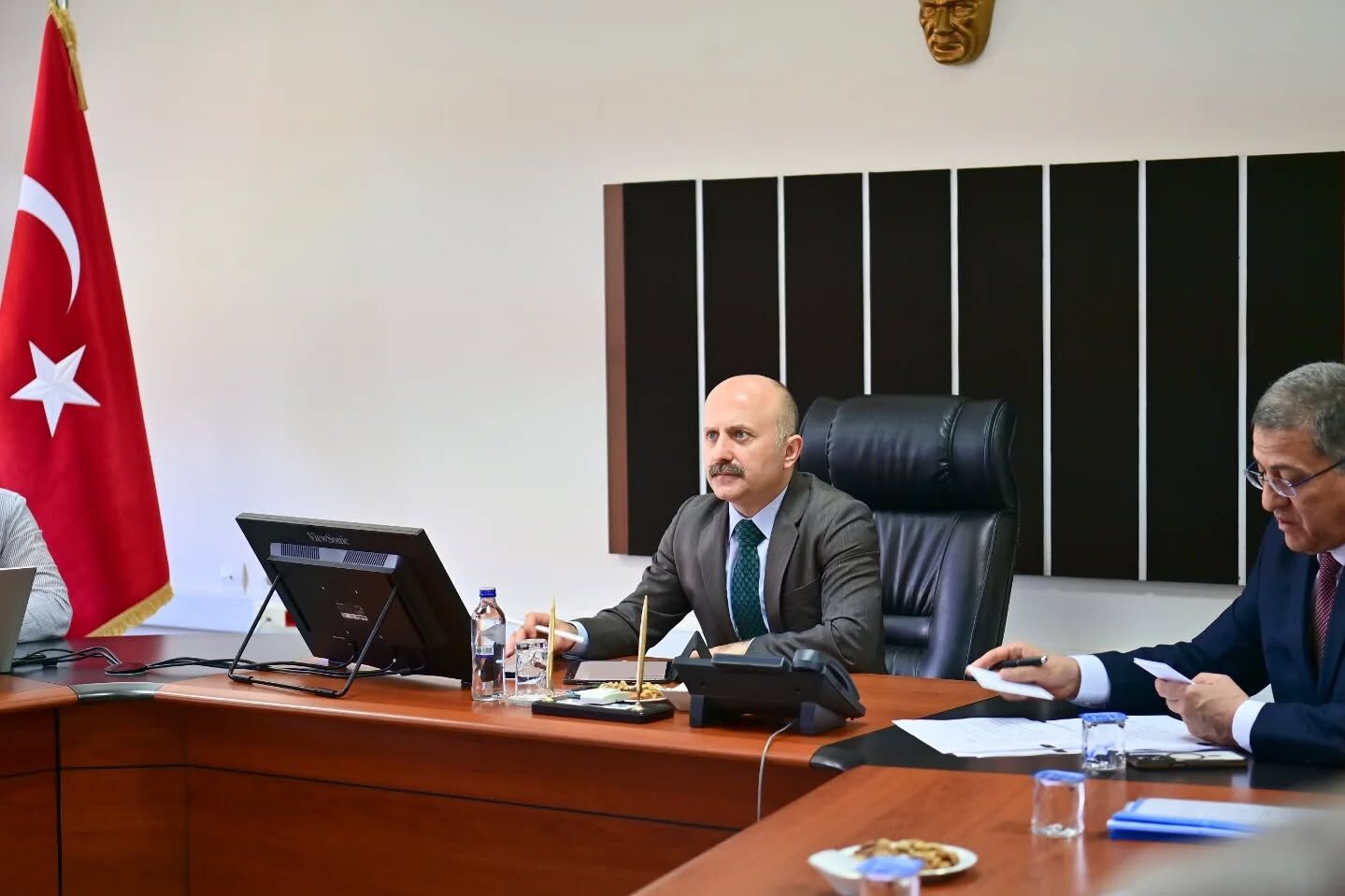 Vali Varol Efeler Kaymakamlığı’nda toplantı gerçekleştirdi
