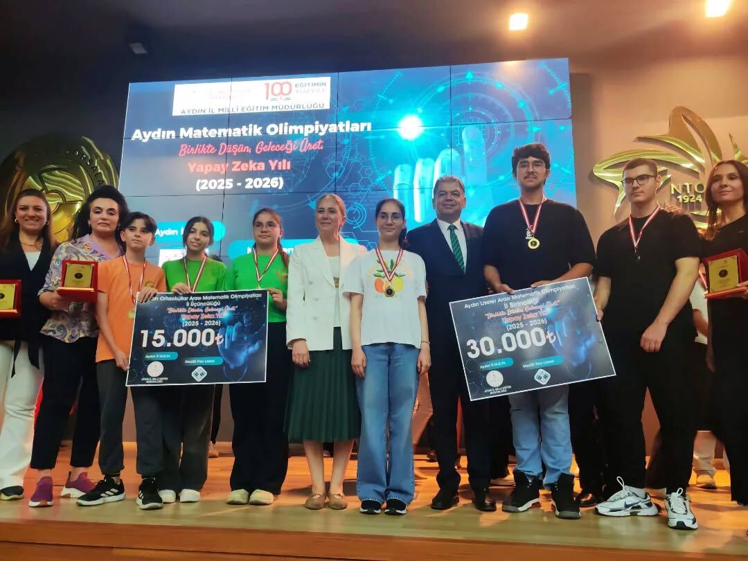 Aydın’da 17 Ilçenin Matematik Dehaları Yarıştı 130 Bin Liralık Ödül Dağıtıldı (2)