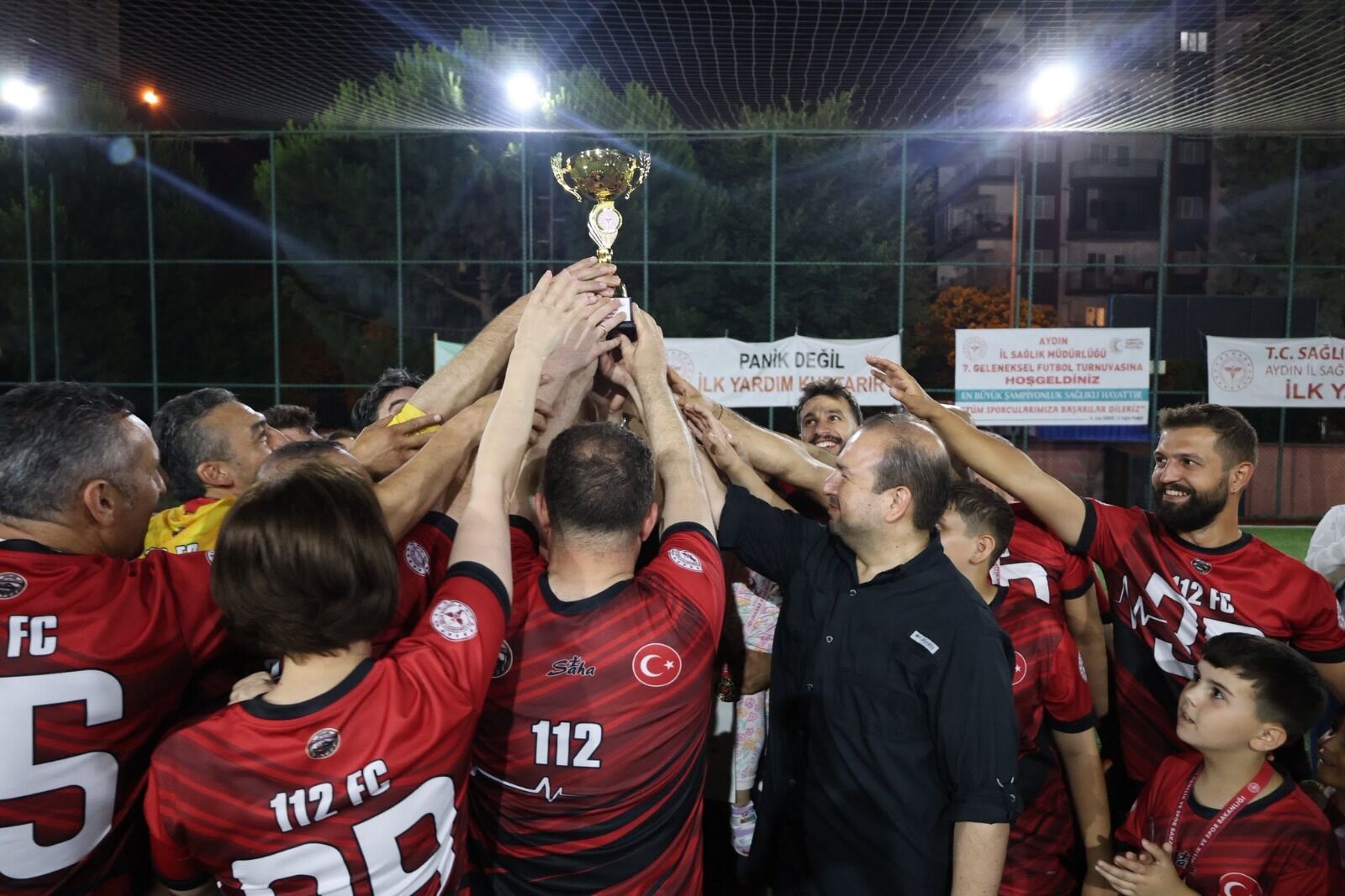 Aydın’da 7. Sağlık Kupası Futbol Turnuvası tamamlandı