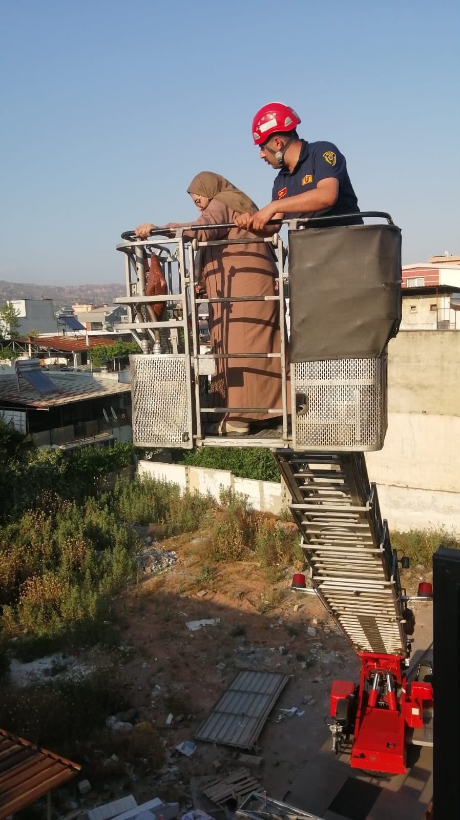Aydın'da 80 yaşındaki kadın kabusu yaşadı