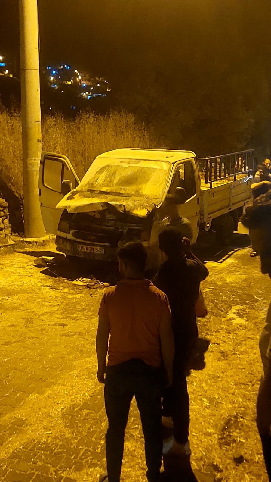 Aydın’da cayır cayır yandı! Köylü anında müdahale etti