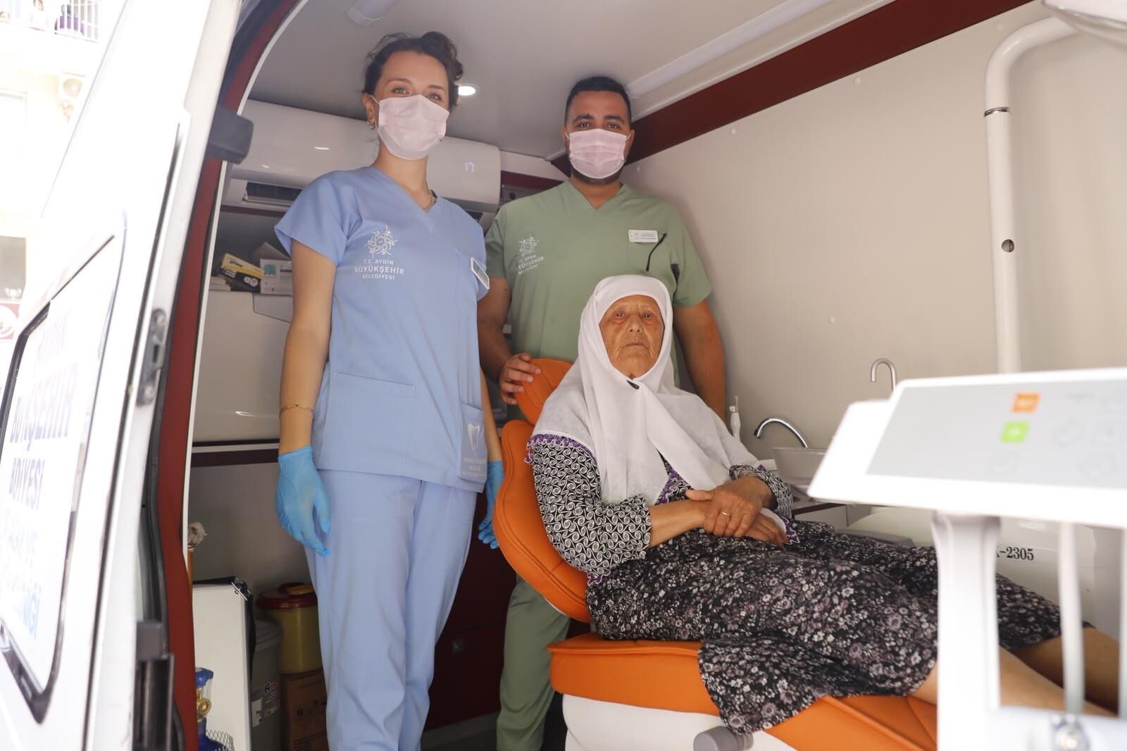 Aydın’da mobil diş klinikleri kırsal mahallelerde hizmete başladı