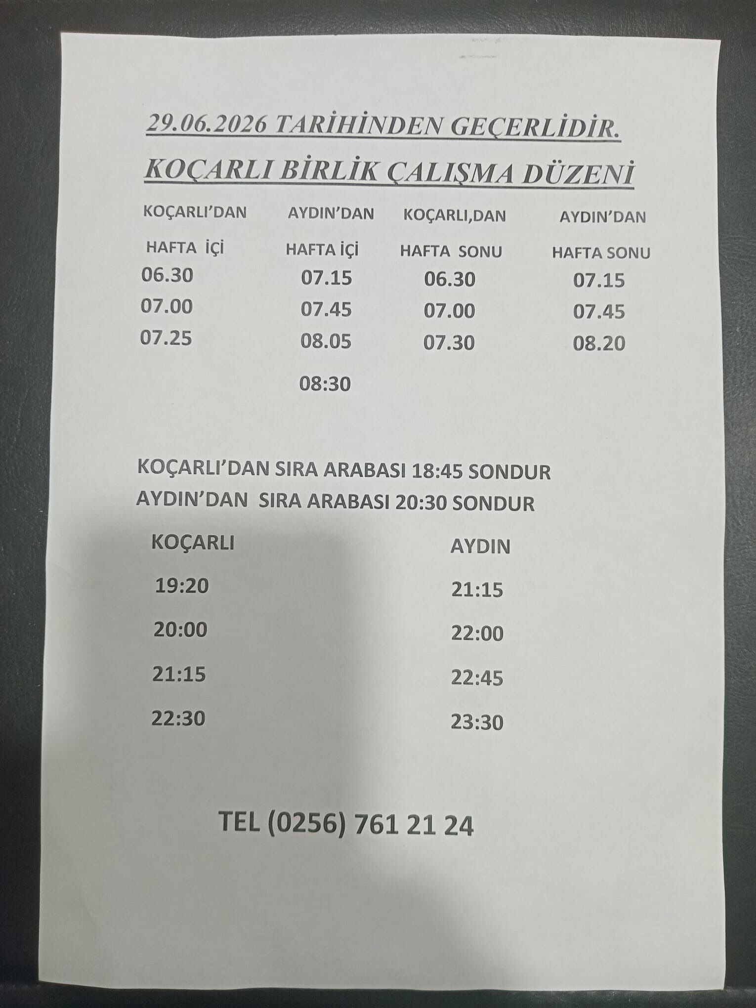 Aydın’da O Ilçeye Giden Minibüs Saatleri Güncellendi (1)