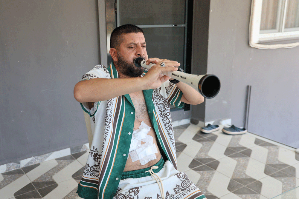 Aydın’daki müzisyeninden doktoruna görülmemiş teşekkür