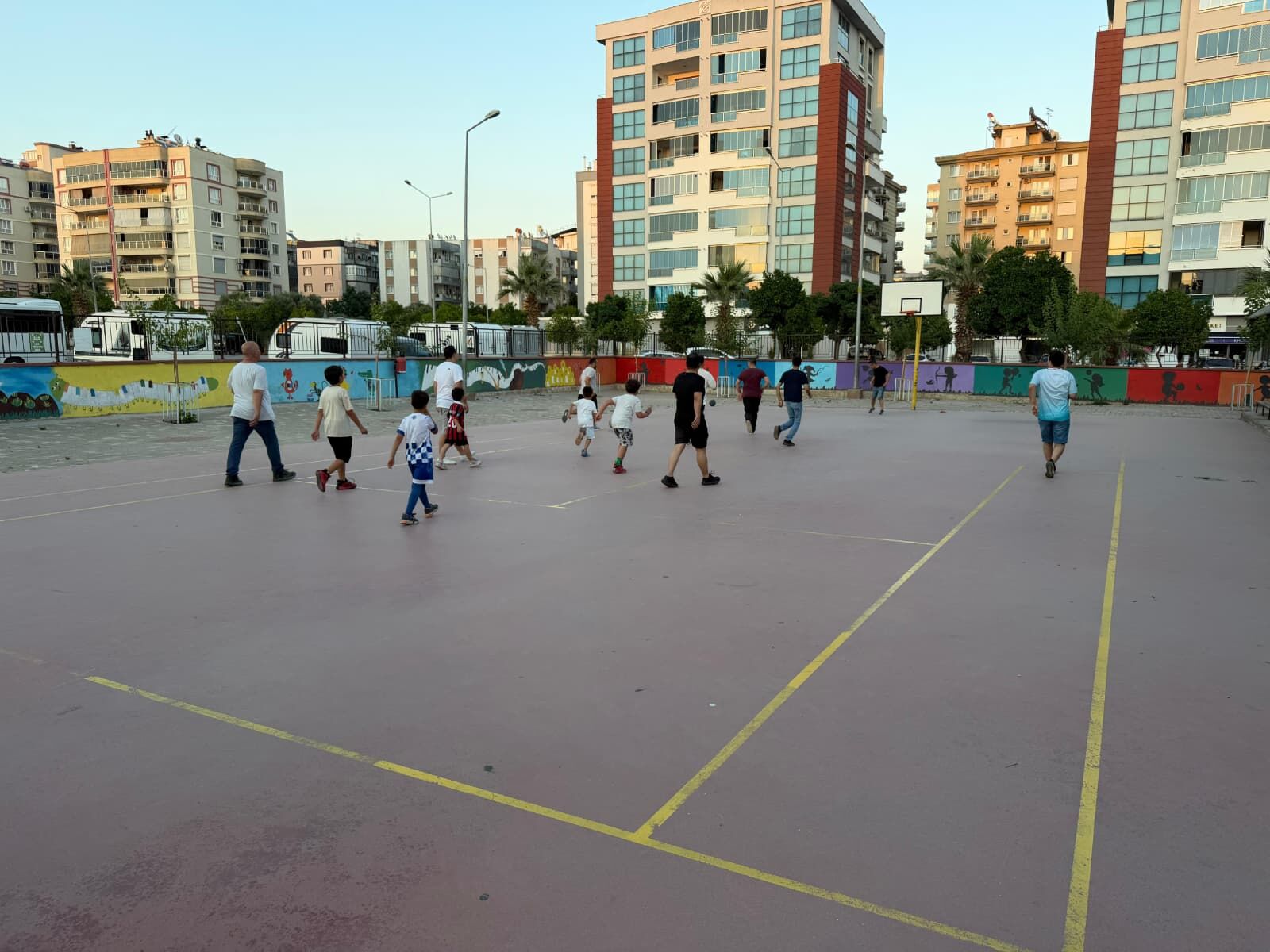 Aydın’daki okulun bahçesinde unutulmaz anlar yaşandı