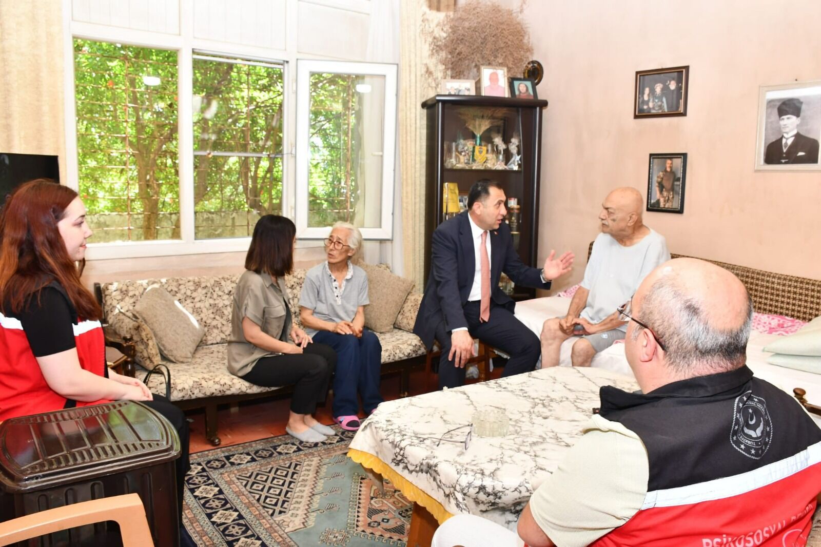Aydın’daki Şehidin Emanetine Vefa Cumhurbaşkanı Erdoğan Ve Bakan Göktaş’ın Selamlarını Iletti (2)
