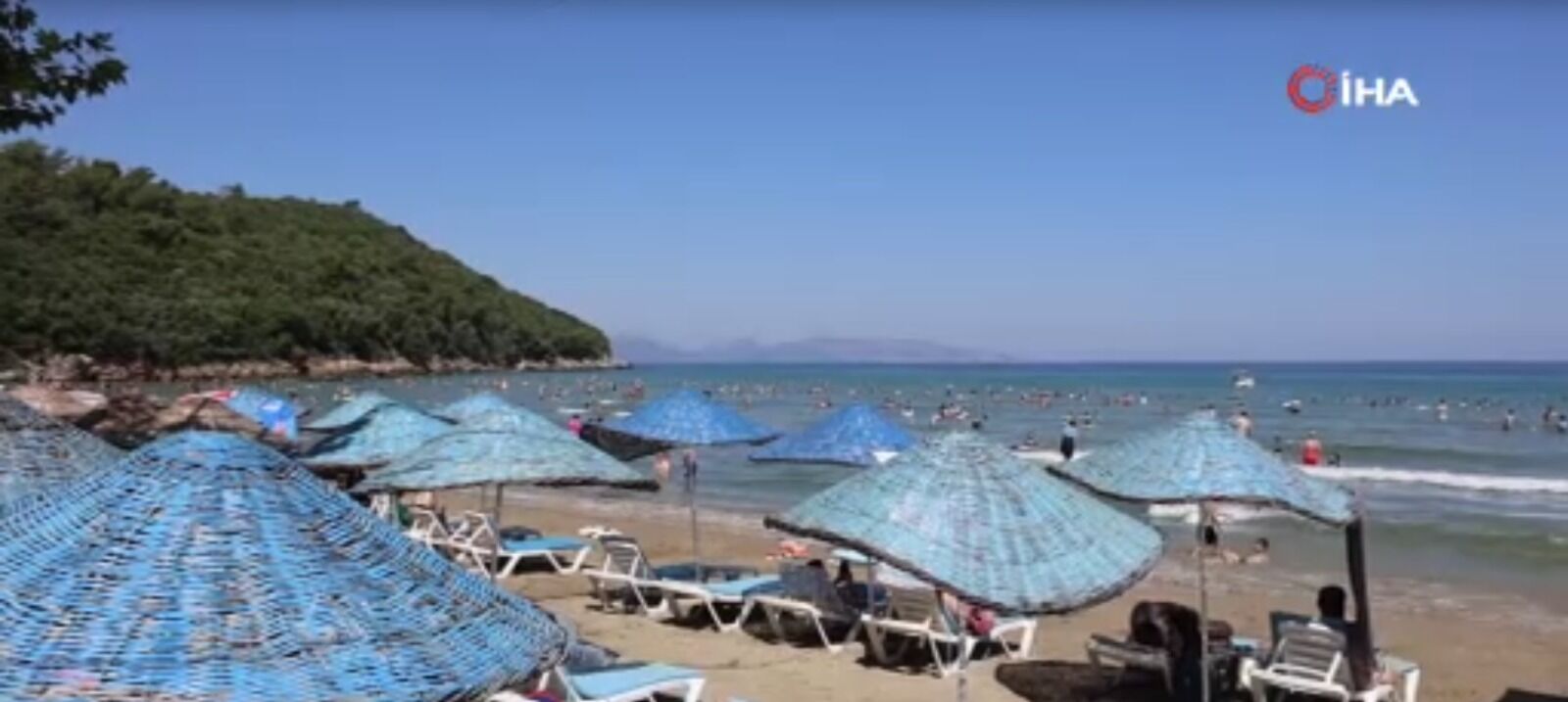 Aydın’daki Sıcaklar Sahil Ve Yayları Doldurdu (1)