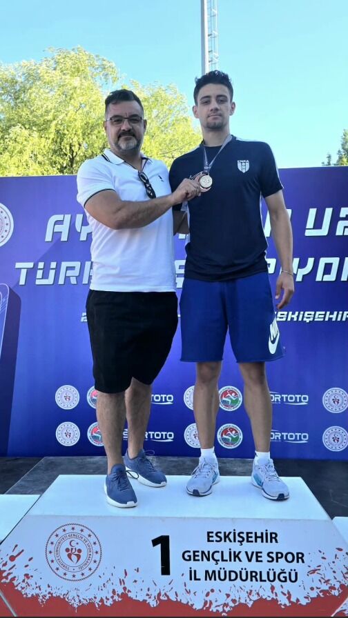 Aydınlı milli sporcu başarılara doymuyor