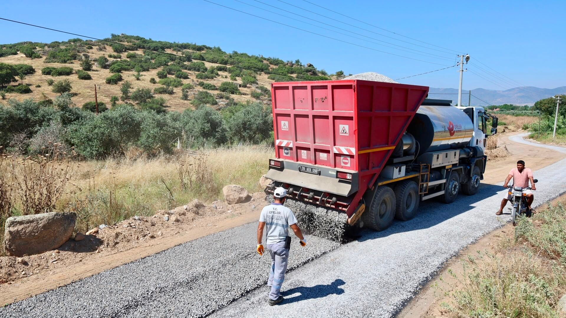 Baskan Kivrak Onculugunde Asfaltlama Calismalari Basladi 669567 Ec3Cdf