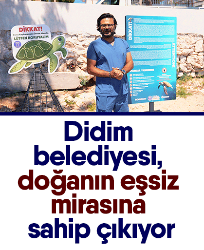 Didim belediyesi, doğanın eşsiz mirasına sahip çıkıyor