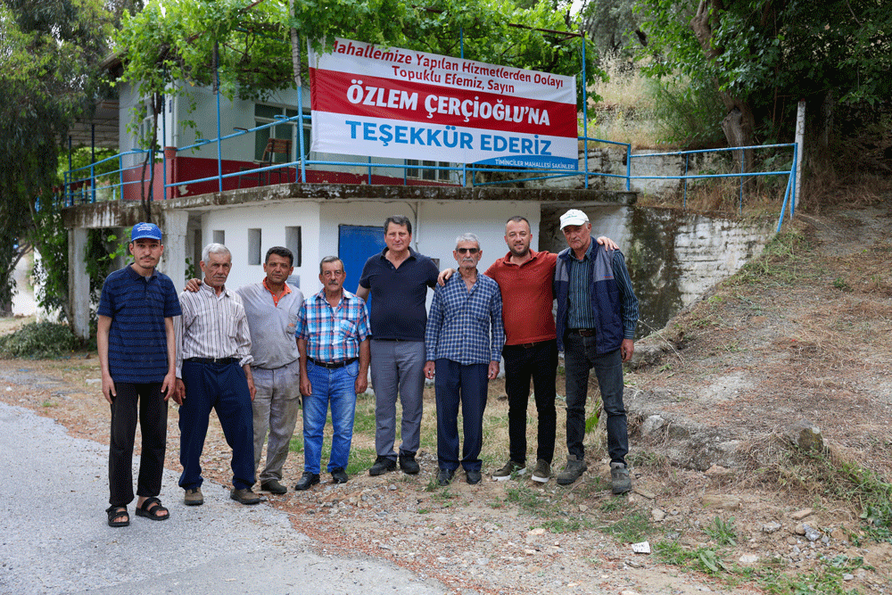 Koçarlı’da altyapı çalışması Mahallelere İkizdere Barajı’nda su taşındı
