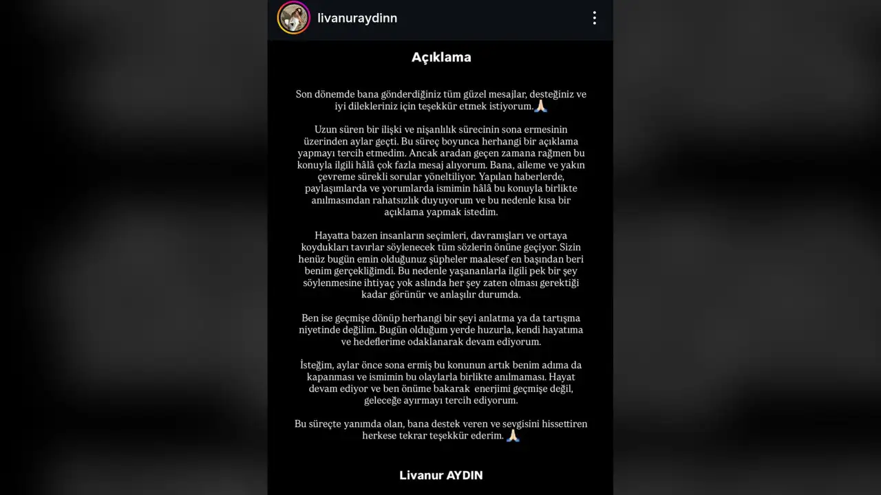 Livanur Aydının Paylaşımı