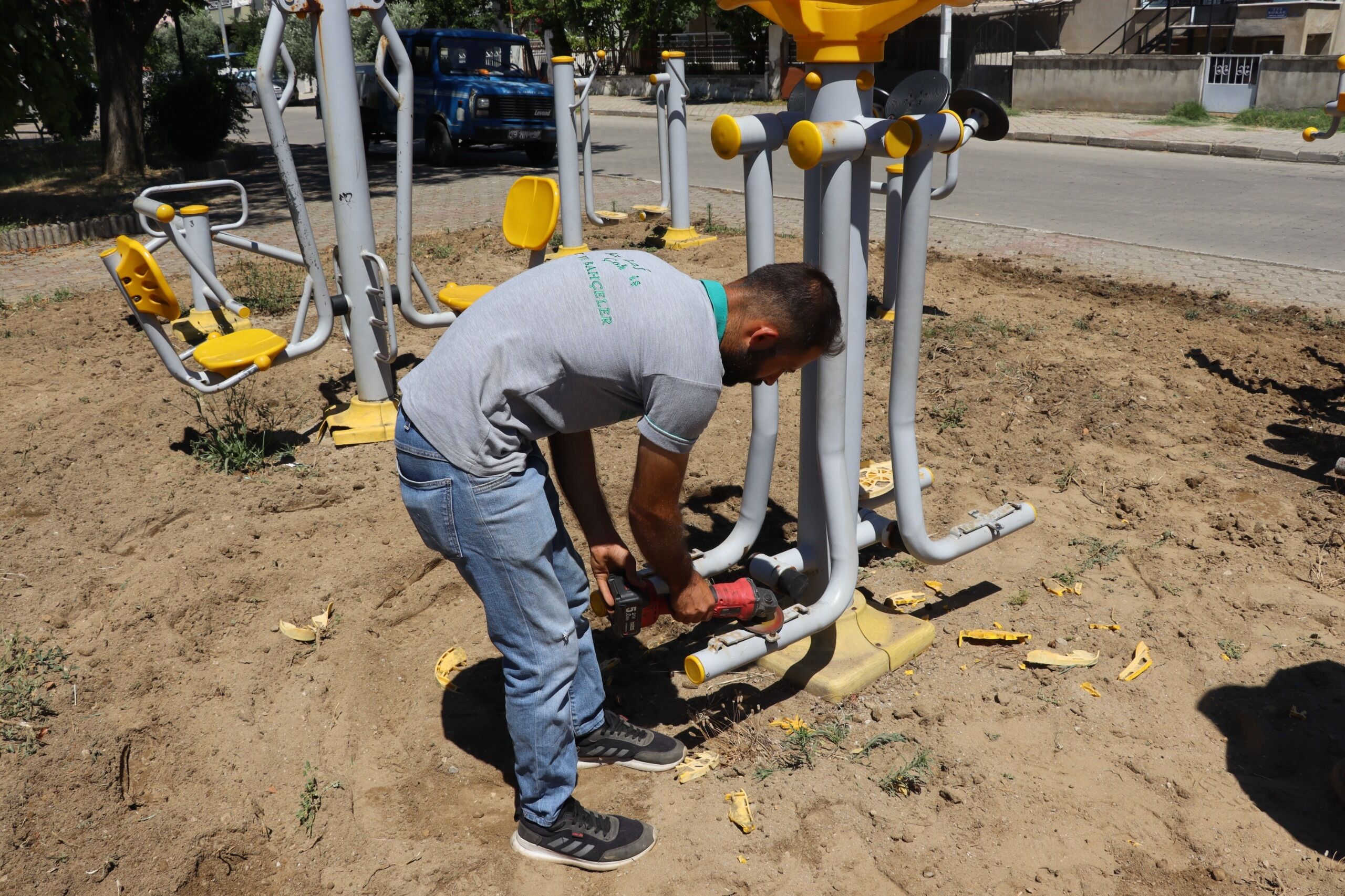 Nazillide Cocuk Oyun Ve Spor Alanlari Bakima Alindi 674157 Aa1772