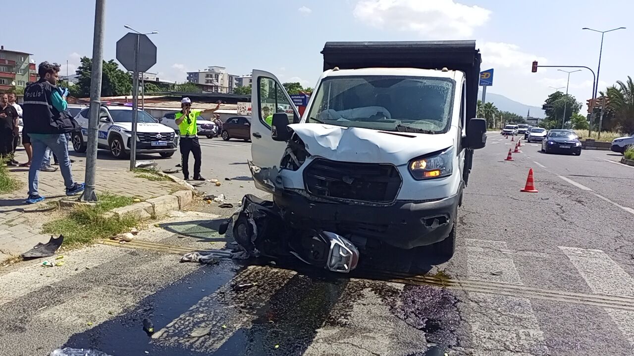 Nazilli’de korku dolu anlar! 2 yaralı
