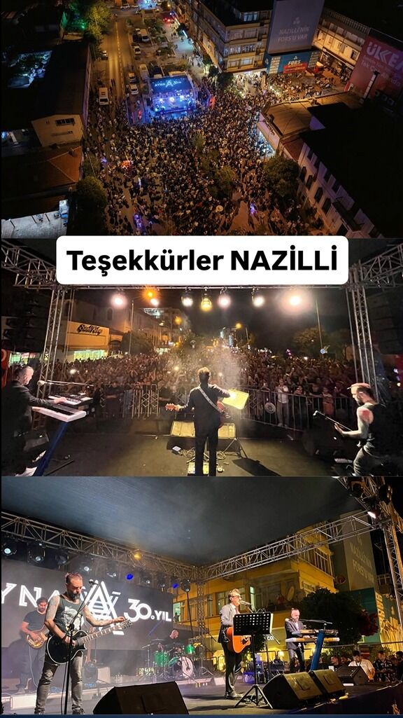 Nazilli’de ‘Yaza Merhaba’ Denildi Ayna Grubu Rock Rüzgarı Estirdi (4)