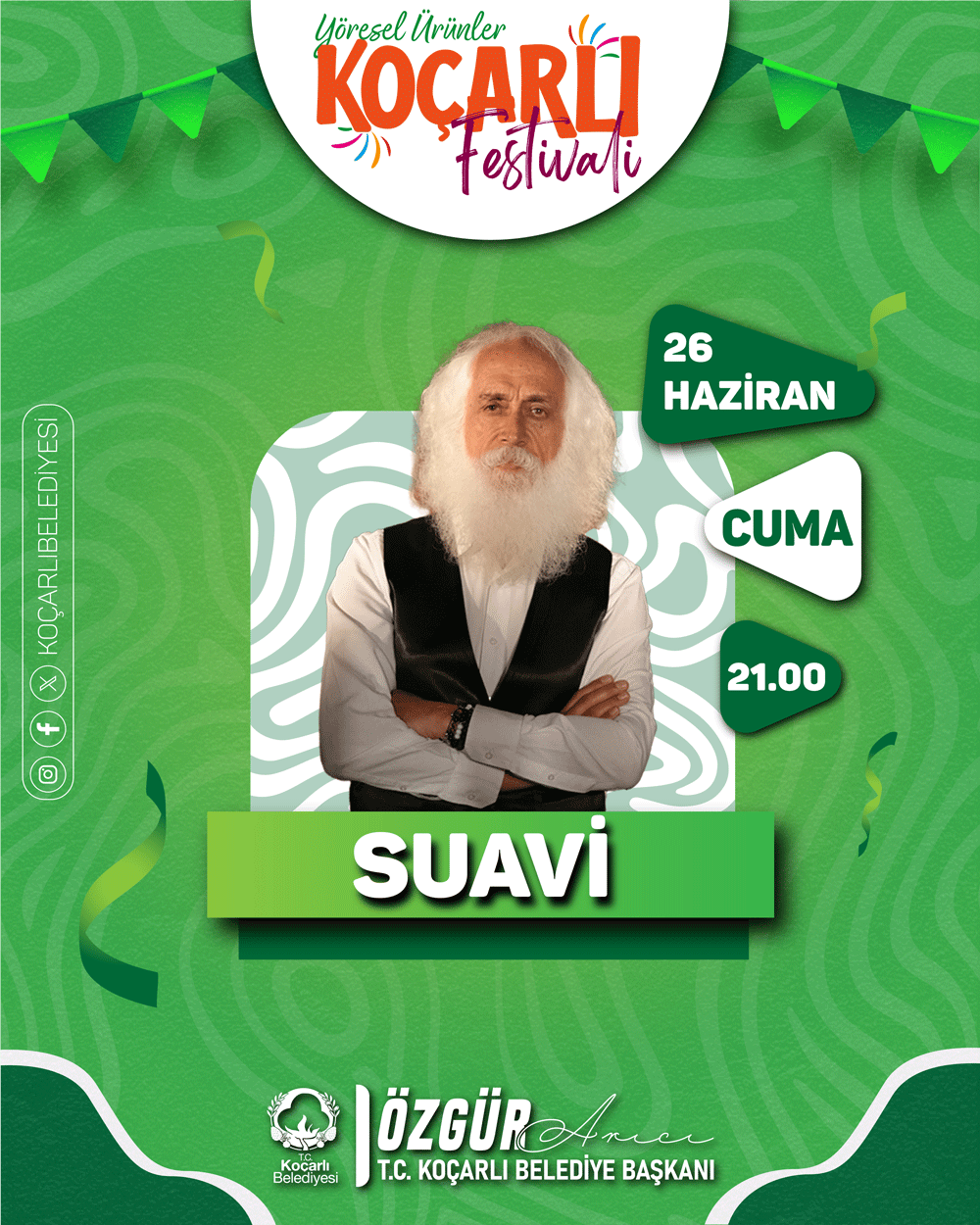 KOÇARLI’DA ALTI GÜN SÜRECEK FESTİVAL MARATONU BAŞLIYOR