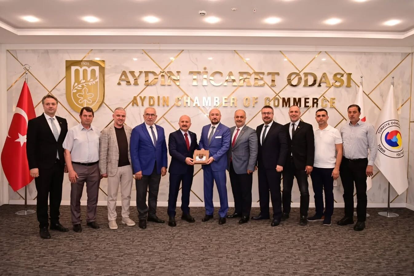 Vali Varol’dan Aydın Ticaret Odası’na İade-i ziyaret