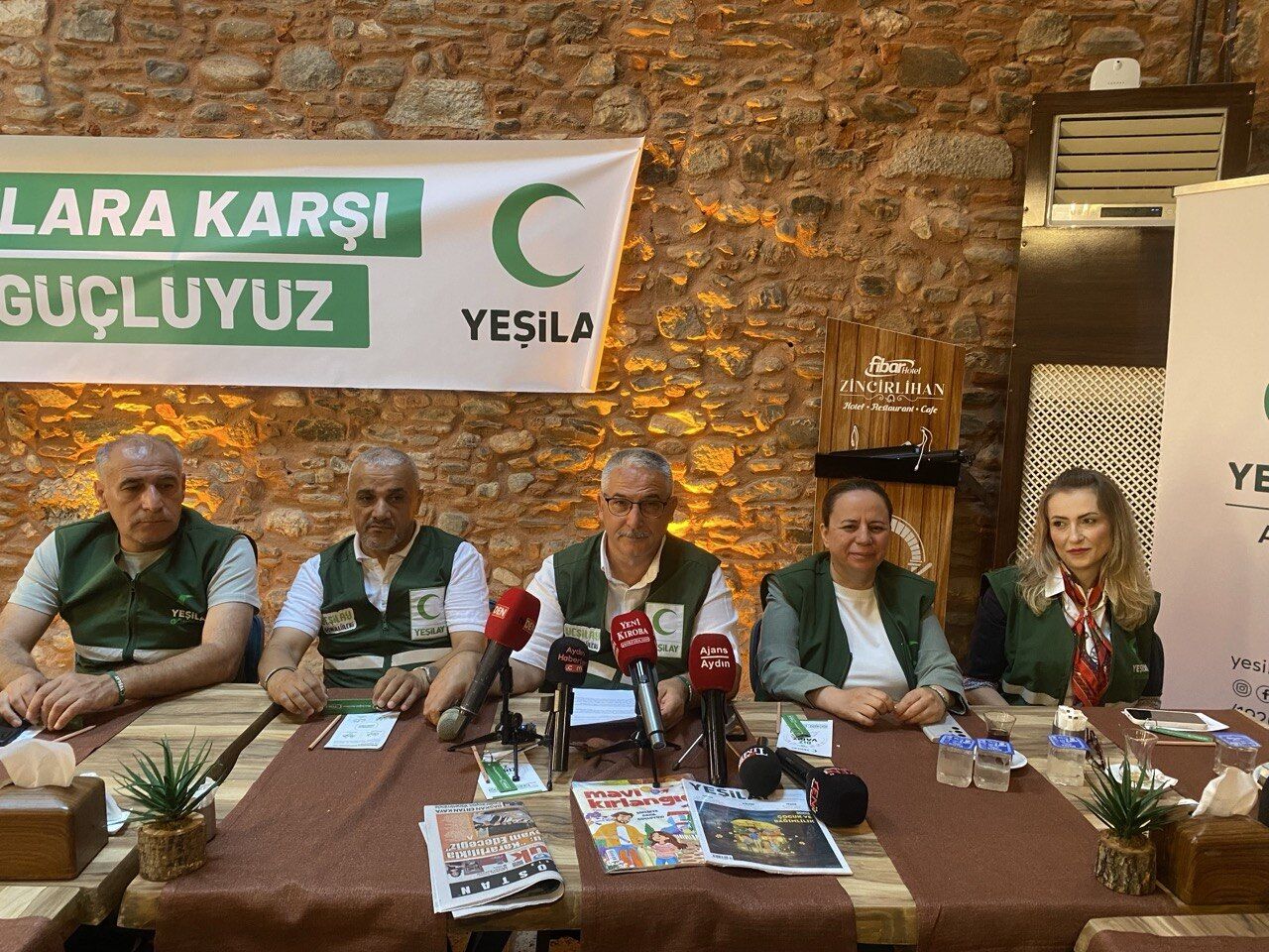 Yeşilay Aydın Şubesi basınla buluştu: “Bağımsız nesiller için çalışıyoruz”