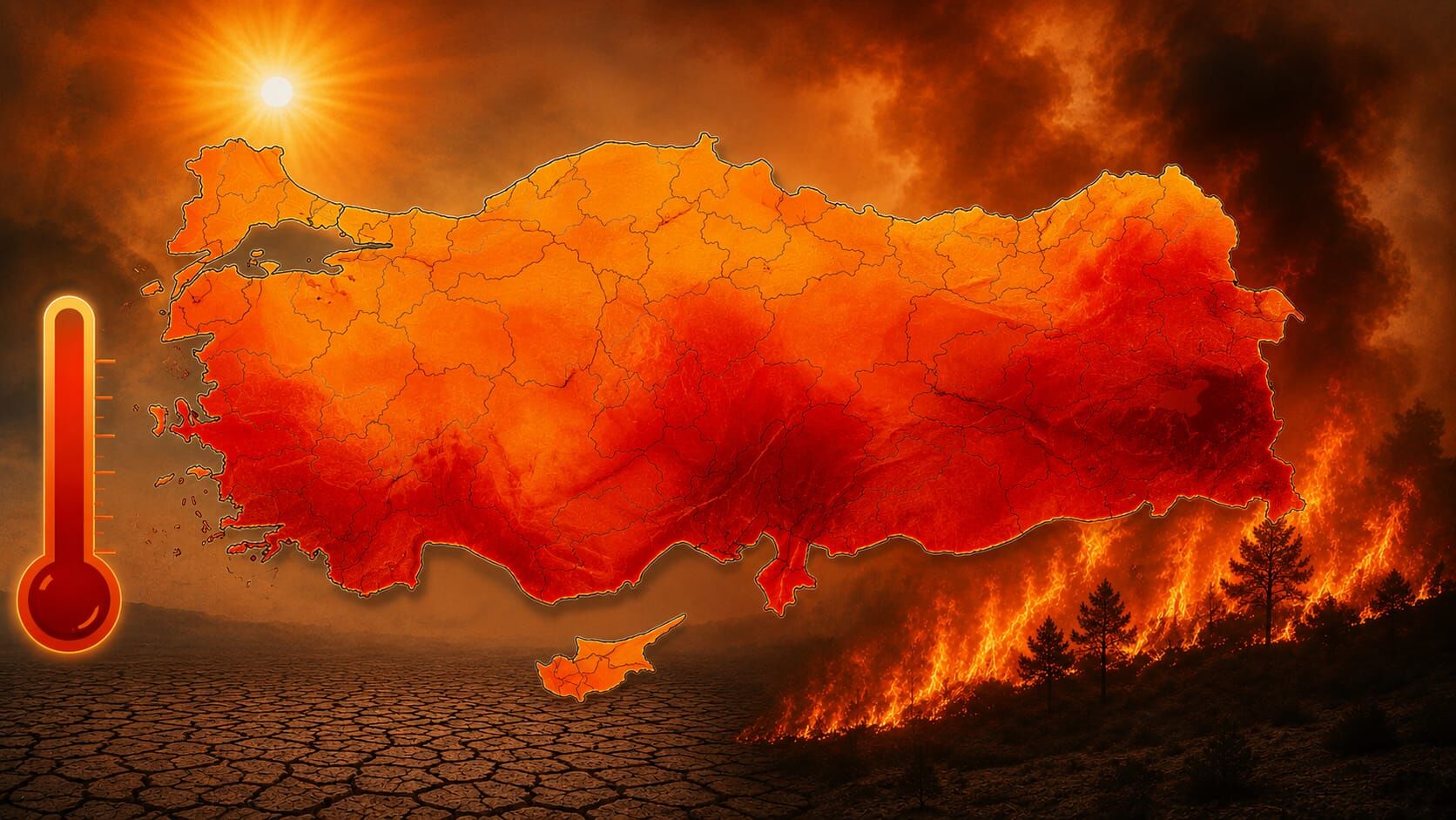 Aydın ‘Arabistan Sıcakları’ Ile Kavrulacak! Yangın Riskine Karşı Dikkat (1)