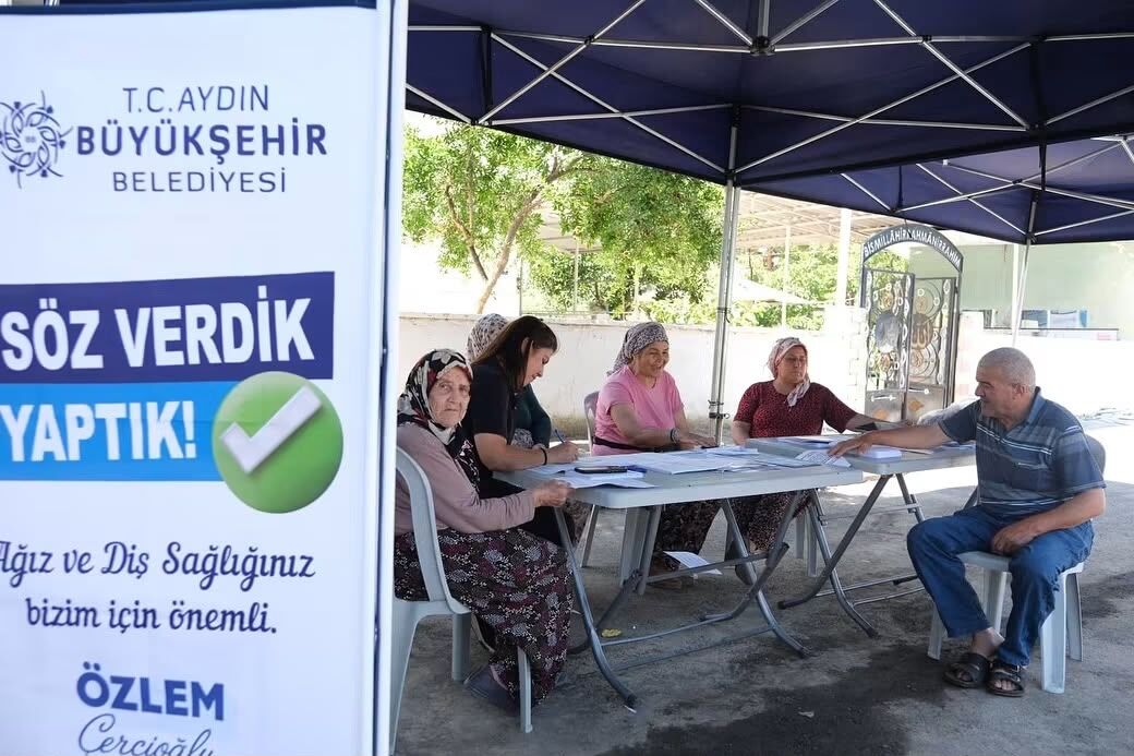 Aydın Büyükşehir’in Mobil Diş Kliniklerine Yoğun İlgi (5)