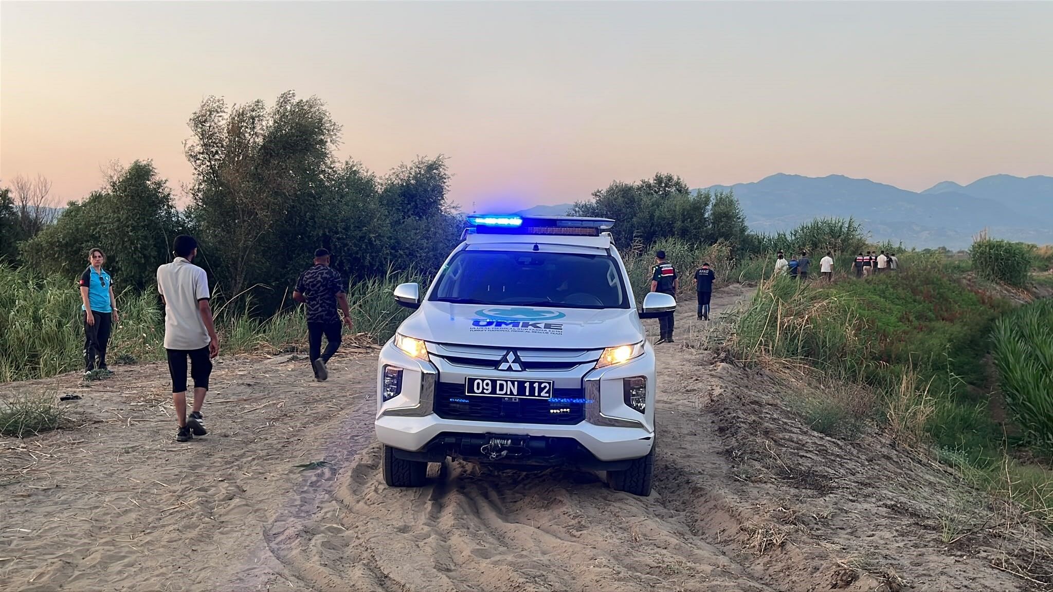 Aydın’da Korku Dolu Saatler Nehre Giren Iki Çocuktan Geriye Endişe Kaldı (1)
