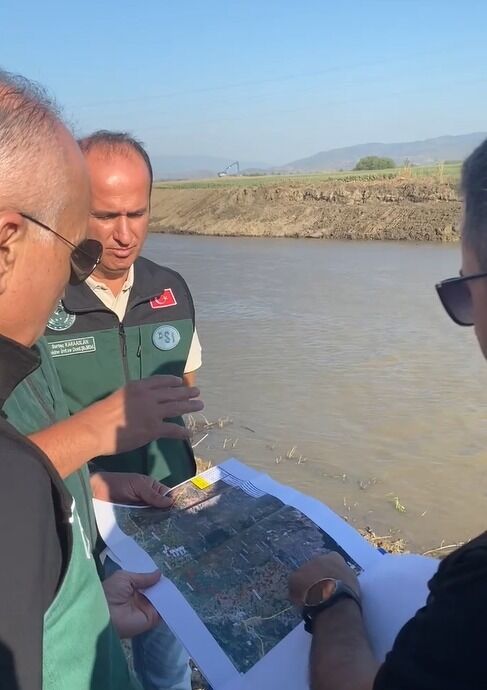 Aydın'da Taşkınların Izleri Siliniyor Büyük Menderes Nehri’nde Islah Çalışmaları Sürüyor (2)