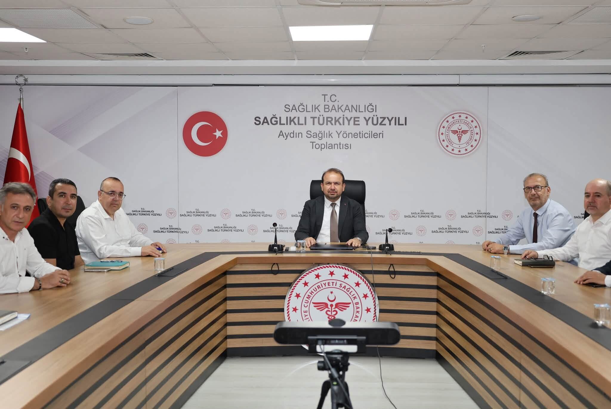 Aydın’ın Sağlık Hizmetleri Için Kritik Toplantı Bölgesel Başhekimlik Çalışmaları Değerlendirildi (1)