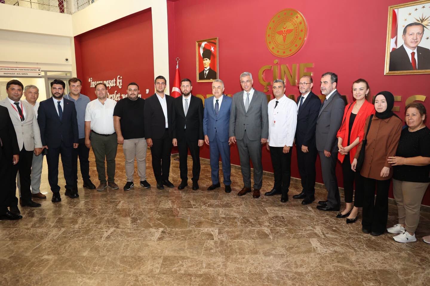 Bakan Memişoğlu’ndan Çine Devlet Hastanesi’ne Ziyaret (2)
