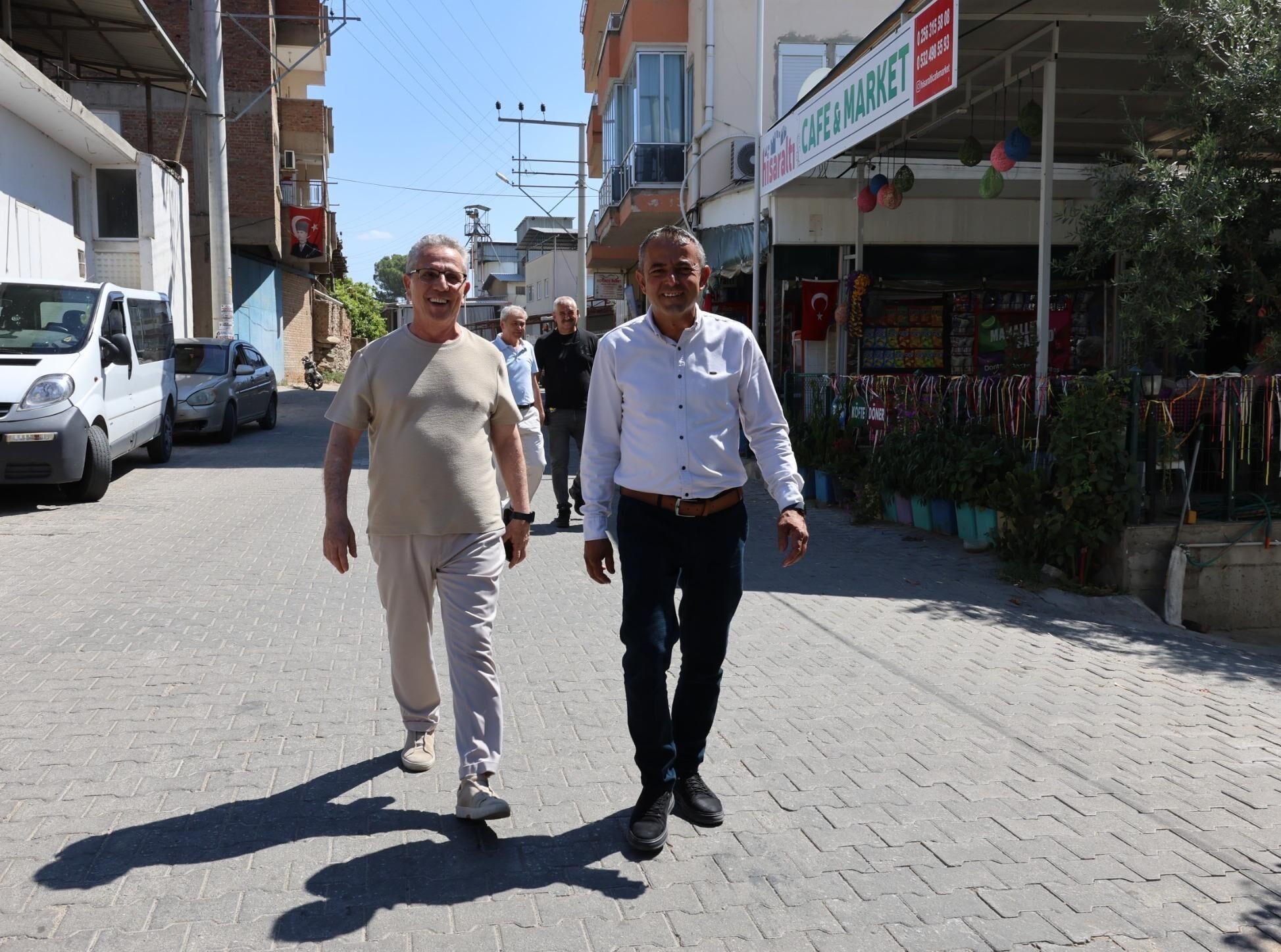 Baskan Tetik Calismalari Yerinde Inceledi Nazillide Yenilenm 678017 710De1