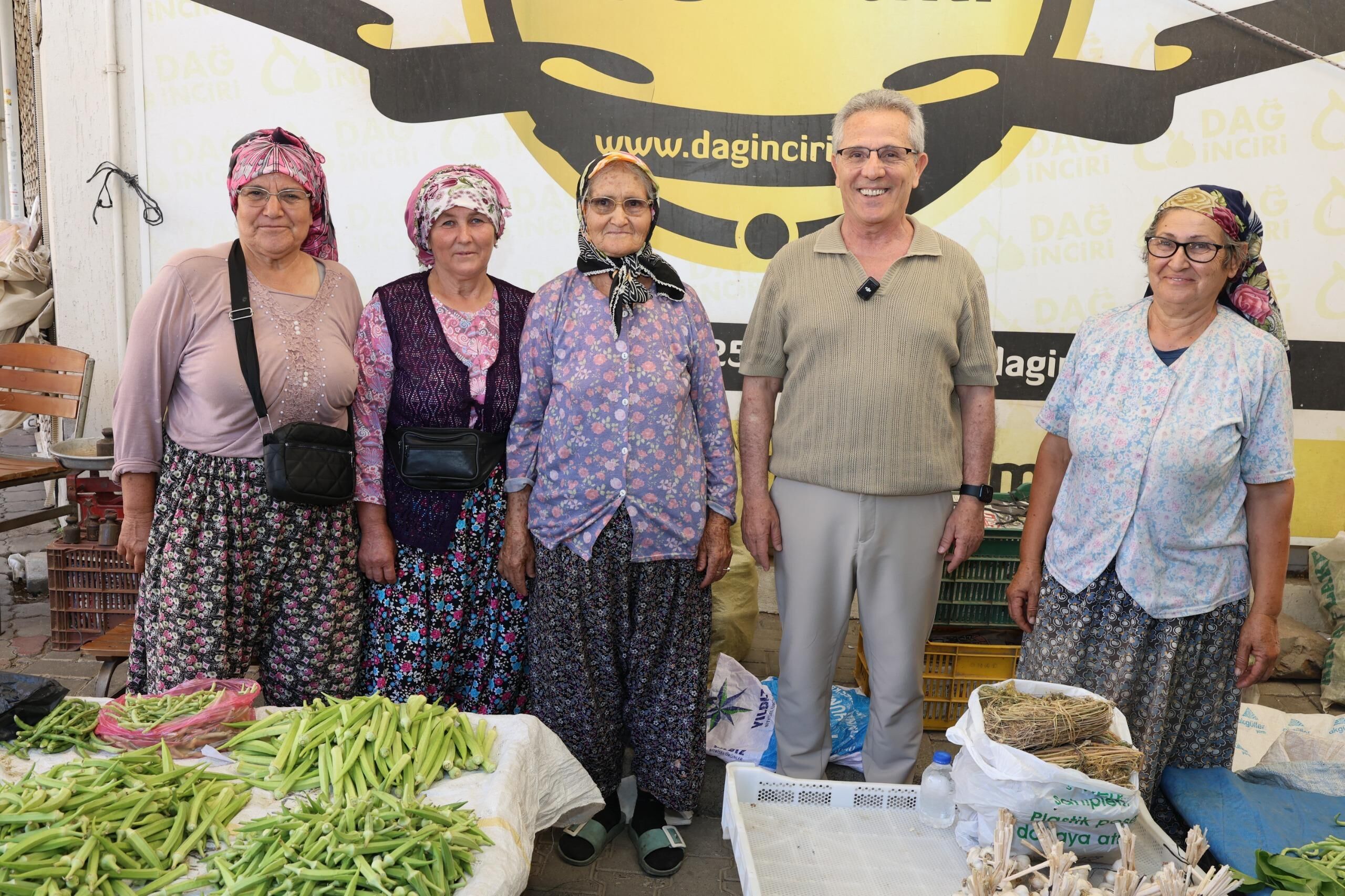 Başkan Tetik müjdeyi sahada verdi: Köylü pazarı için çalışmalar başladı