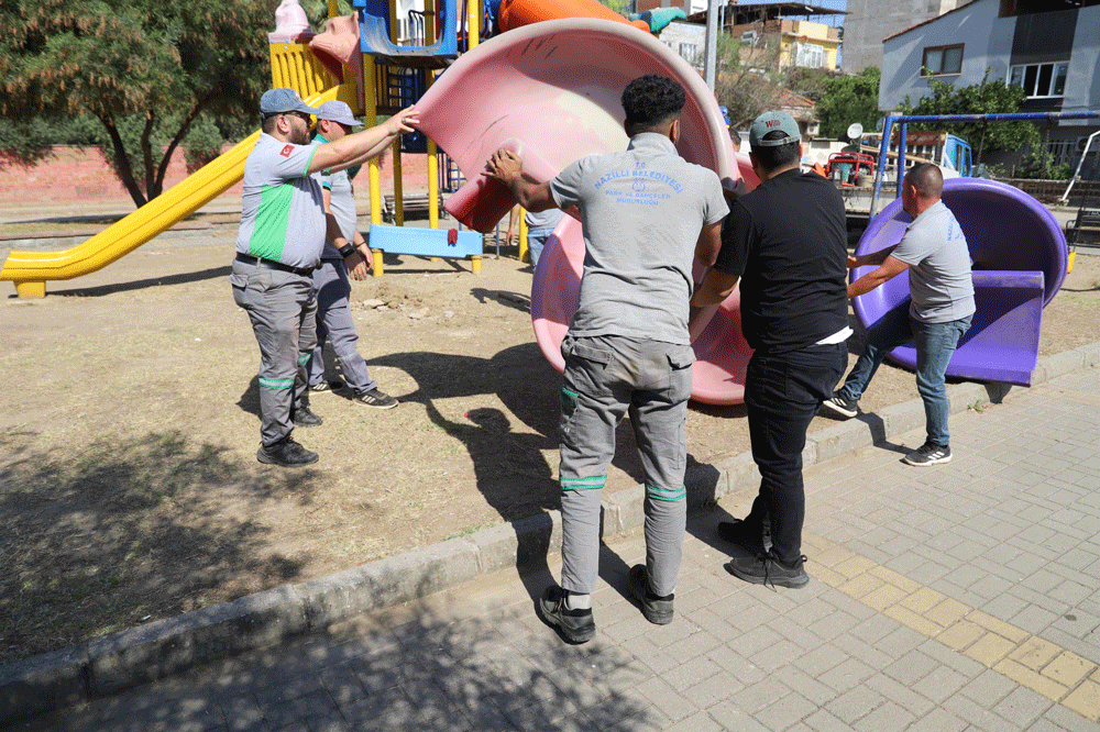 Başkan Tetik talimat verdi: Çocuk oyun parklarında büyük dönüşüm